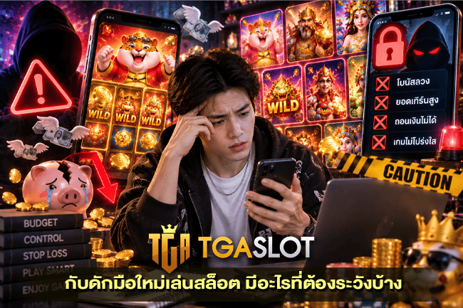 กับดักมือใหม่เล่นสล็อต มีอะไรที่ต้องระวังบ้าง