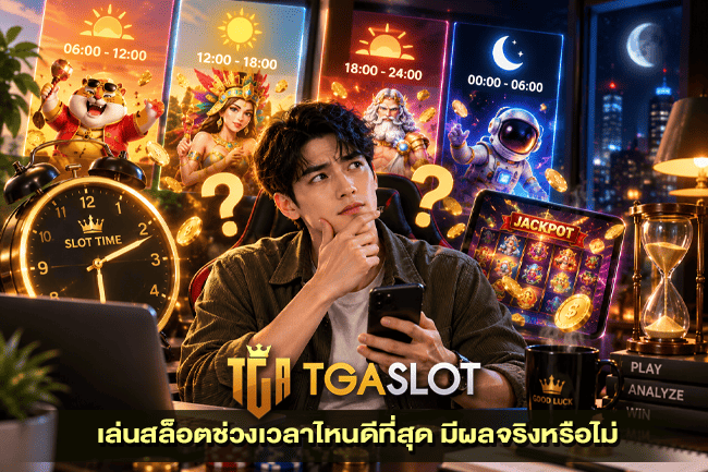 เล่นสล็อตช่วงเวลาไหนดีที่สุด มีผลจริงหรือไม่