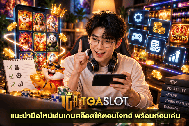 แนะนำมือใหม่เล่นเกมสล็อตให้ตอบโจทย์ พร้อมก่อนเล่น